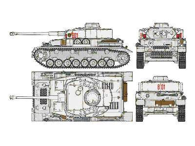German Tank Panzerkampfwagen IV Ausf.J (w/Single Motor) - image 7