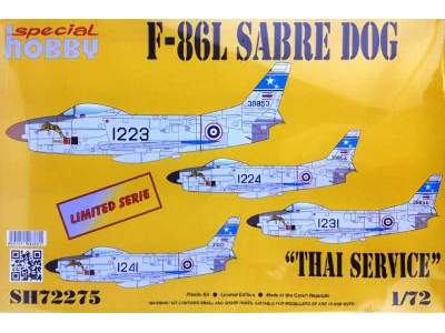 F-86l Sabre Dog Thailand Service - image 1