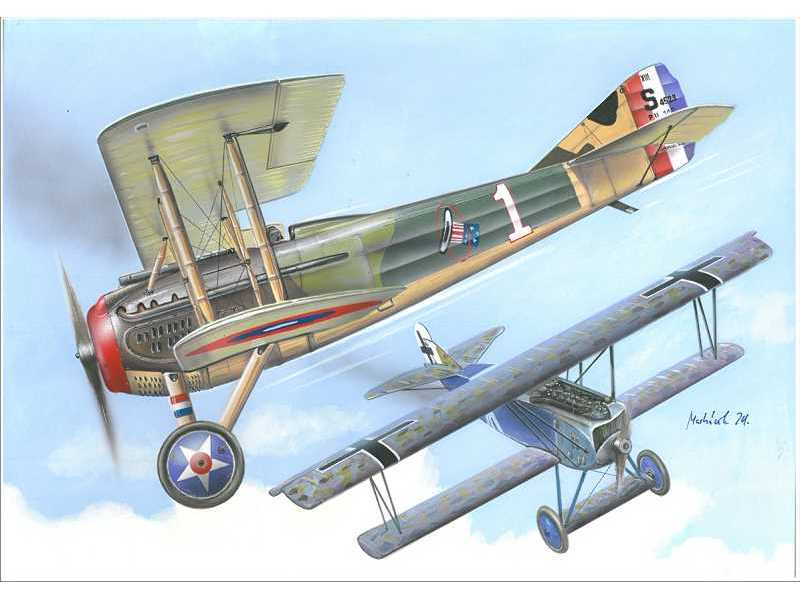 Fokker D.VII vs SPAD XIII - 2 + 2 in 1 - image 1