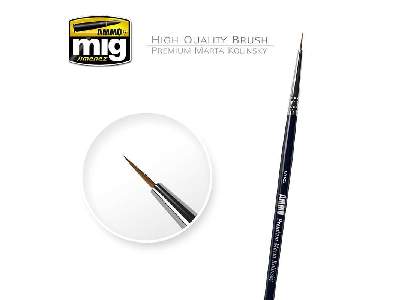 5/0 Premium Marta Kolinsky Round Brush - image 1