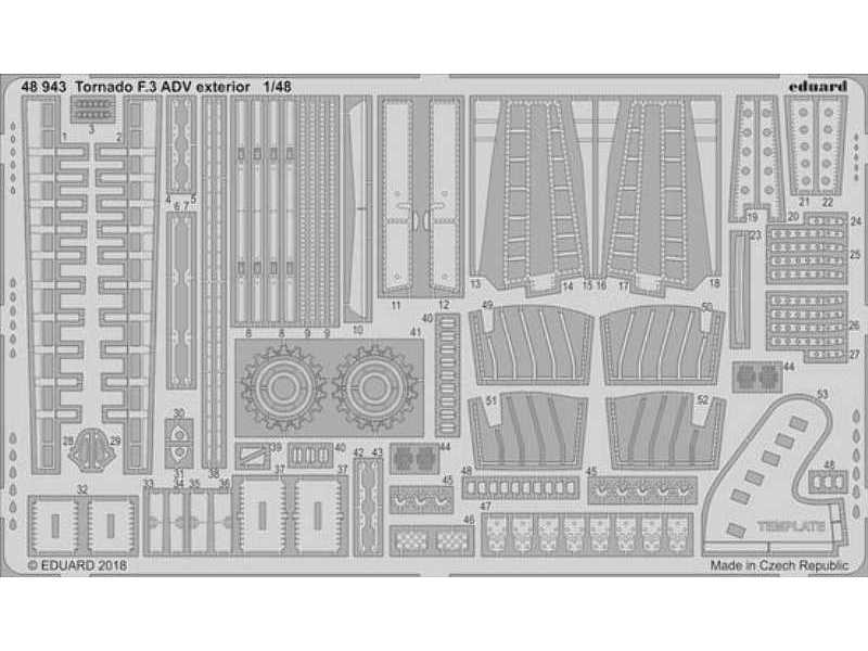 Tornado F.3 ADV exterior 1/48 - Revell - image 1