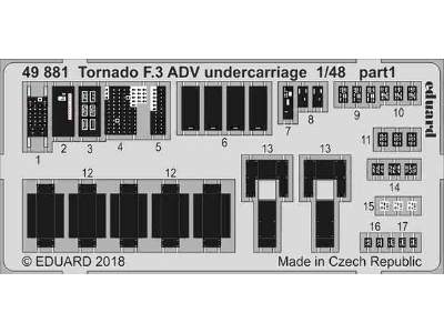 Tornado F.3 ADV undercarriage 1/48 - Revell - image 1