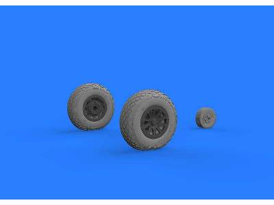 P-51D wheels 1/32 - Revell - image 3