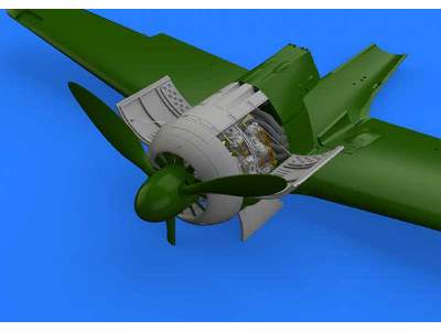 Fw 190A-3 engine 1/48 - Eduard - image 1