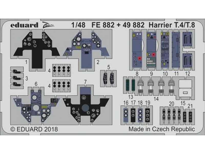 Harrier T.4/ T.8 1/48 - Kinetic - image 1