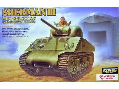 Sherman III mid production (w/cast driver's hood) - image 1