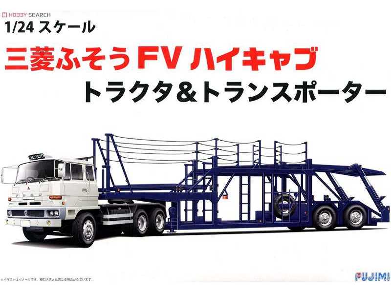 TR-1 Mitsubishi Fuso FV High Cab Tractor Transporter  - image 1