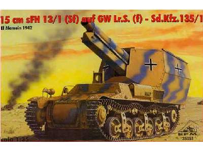 15cm sFH 13/1(Sf) auf GW Lr.S.(f) - Sd.Kfz.135/1 - El Alamein - image 1
