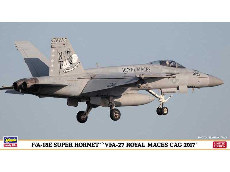 Hobby Master 1:72 F/A-18E Super Hornet USN VFA-27 Royal Maces NF200