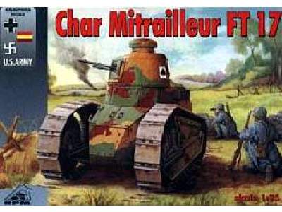 FT-17 Mitrailleur w/Berliet turret - image 1