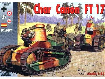 FT-17 Canon w/Berliet turret - image 1