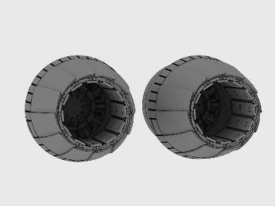 F/A-18 E/F Super Hornet Engine Nozzles For Revell - image 2