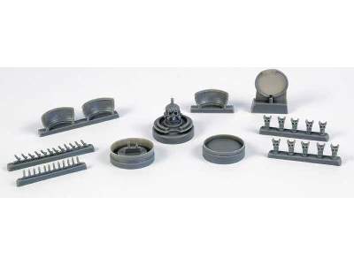 Boeing B-17g Engine Set   Airfix - image 1