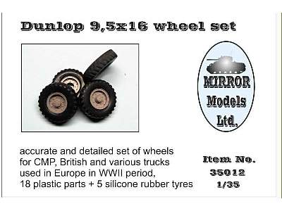 Dunlop 9,5x16 Wheel Set - image 1