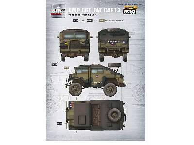 CMP Cgt Field Artillery Tractor 4b2 Body Cab 13 - image 2