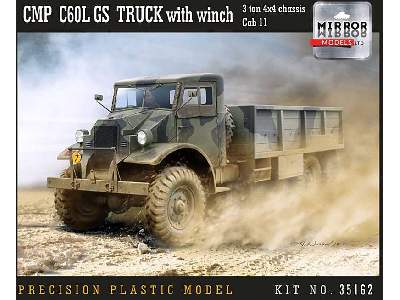 CMP C60l Gs Truck With Winch 3 Ton 4x4 Chassis Cab 11 - image 1