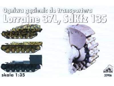Separate track links for Lorraine L37L, SdKfz 135 - image 1