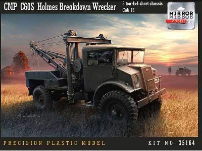 CMP C60s Holmes Breakdown Wrecker 3 Ton 4x4 Short Chassis Cab 13 - image 1
