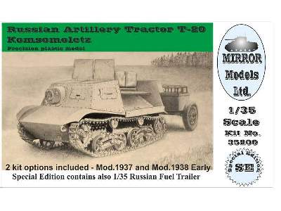 Russian Artillery Tractor T-20 Komsomoletz (Mod. 1937 And Mod. 1 - image 1