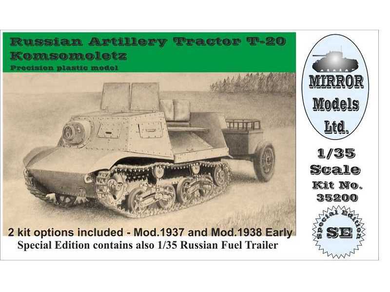 Russian Artillery Tractor T-20 Komsomoletz (Mod. 1937 And Mod. 1 - image 1