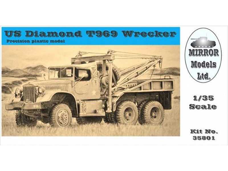 US Diamond T969 Wrecker - image 1