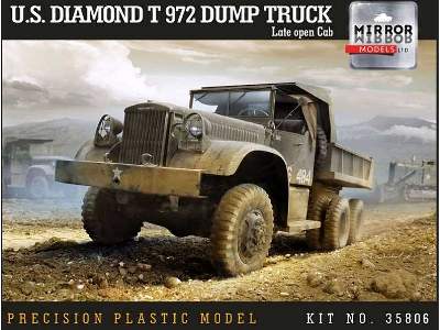 U.S. Diamond T 972 Dump Truck Late Open Cab - image 1