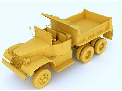 U.S. Diamond T 972 Dump Truck Late Open Cab - image 3