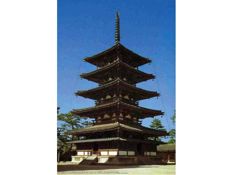 Horyuji Go-jyu-no-toh (Five-story Pagoda) - image 1 Horyuji Go-jyu-no-toh (Five-story Pagoda) - image 1