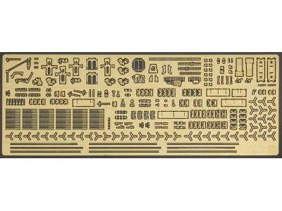 QG28 IJN Aircraft Carrier Akagi Photo Etched Parts Set C - image 1