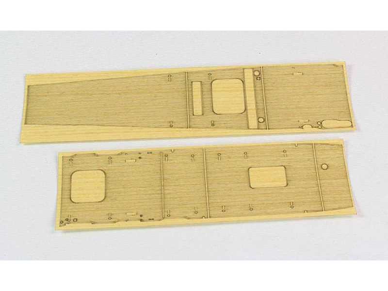 QG52 Wooden Deck For Aircraft Carrier Akagi - image 1