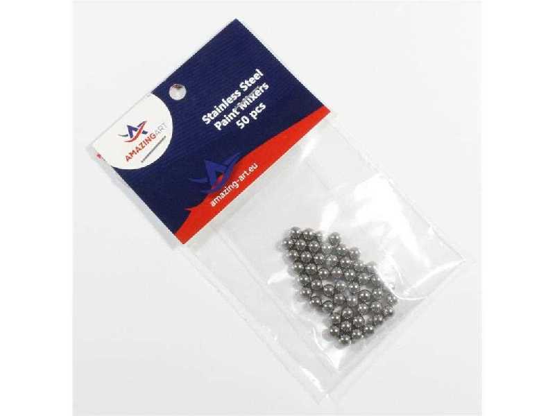 Stainless Paint Mixing Balls 50 pcs. - image 1