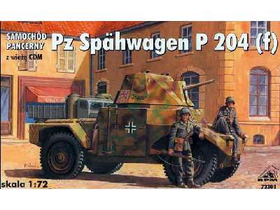 Armoured Car Pz Spahwagen P 204 (f)  w/CMD Turret - image 1