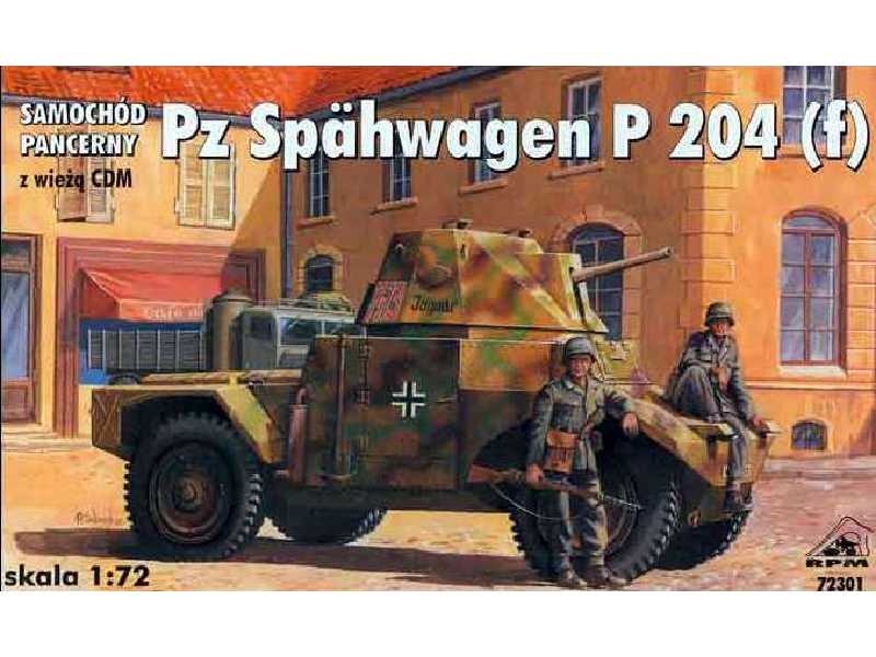 Armoured Car Pz Spahwagen P 204 (f)  w/CMD Turret - image 1