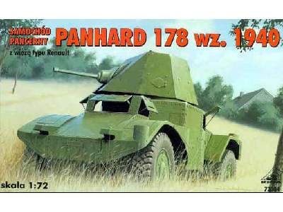 Armoured car Panhard 178 wz.1940 w/Renault turret - image 1