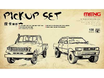 Pickup Set - 2 models - Toyota Hilux - image 1