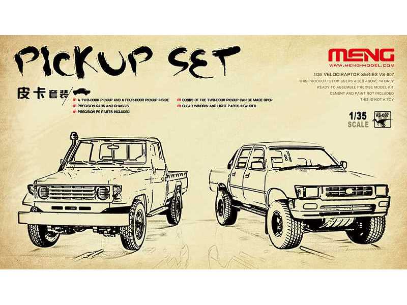 Pickup Set - 2 models - Toyota Hilux - image 1