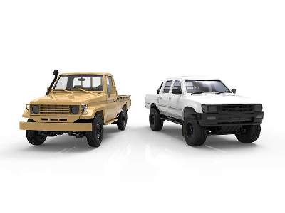 Pickup Set - 2 models - Toyota Hilux - image 2