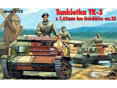 Tankiette TK-3 w/ 7.62 MG Hotchkiss Mk.25 - Poland 1939 - image 1