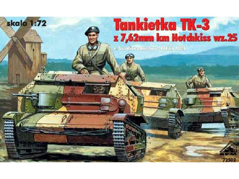 Tankiette TK-3 w/ 7.62 MG Hotchkiss Mk.25 - Poland 1939 - image 1