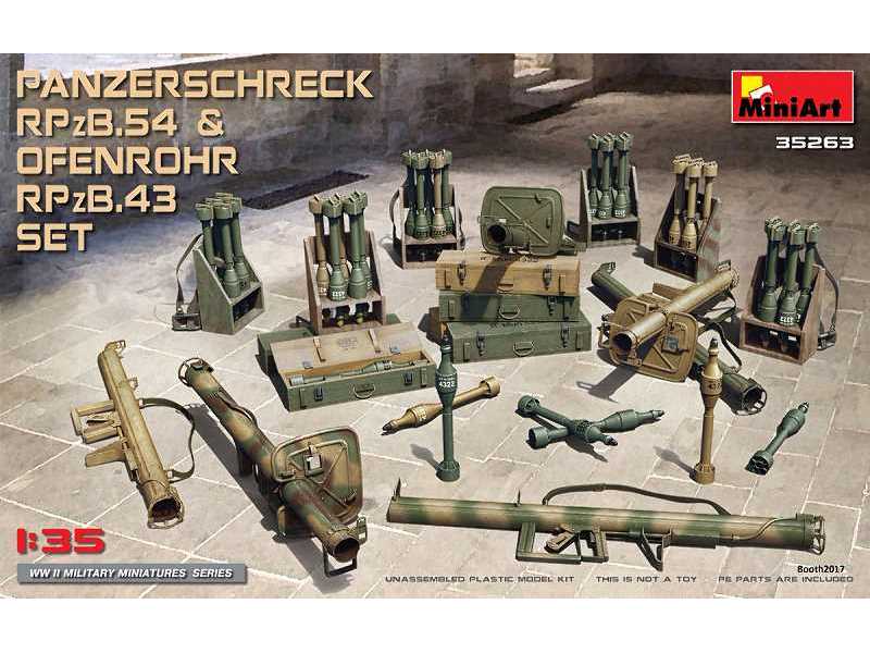 Panzerschreck Rpzb.54 and Ofenrohr Rpzb.43 Set - image 1