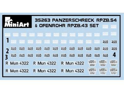 Panzerschreck Rpzb.54 and Ofenrohr Rpzb.43 Set - image 2