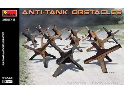 Anti-tank Obstacles - 12 pcs. - image 1
