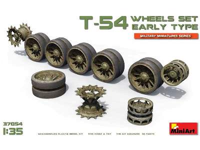 T-54 Wheels Set - Early Type - image 1