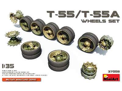 T-55/T-55A Wheels Set - image 1