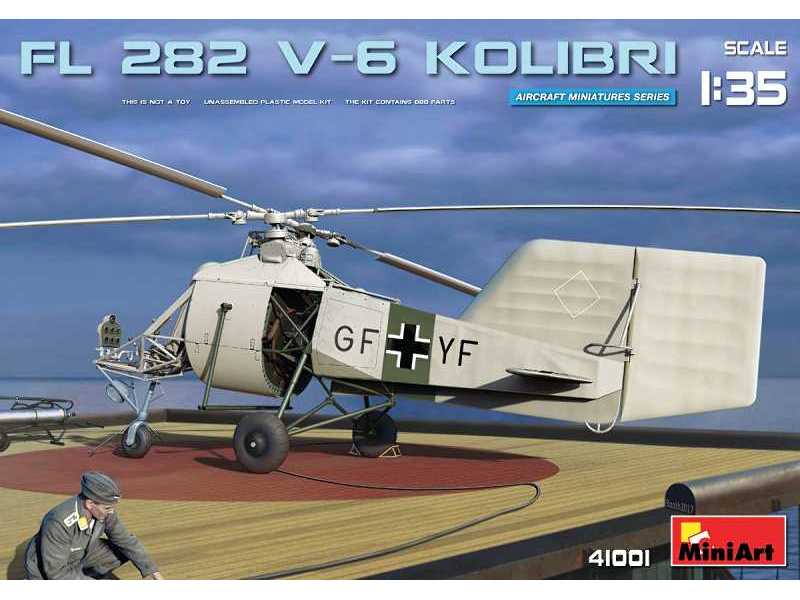 Flettner Fl 282 V-6 Kolibri - german helicopter - image 1