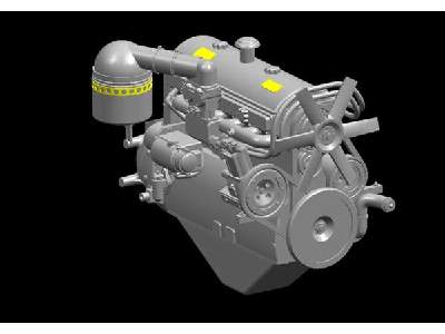 German WWII Maybach HL42 TRKM Engine set for Sdkfz. 250 - image 1