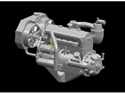 German WWII Maybach HL42 TRKM Engine set for Sdkfz. 251 - image 2