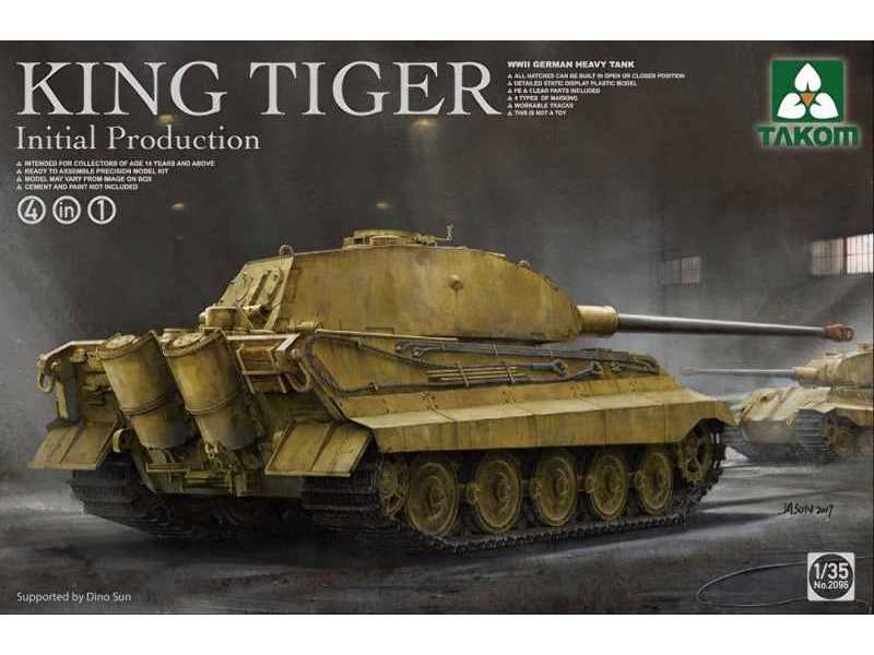WWII German Heavy Tank King Tiger - Inital production - image 1