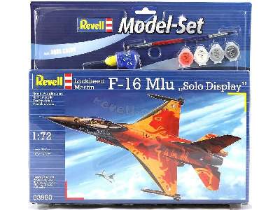 Lockheed Martin F-16 Mlu  Solo Display - Gift Set - image 1