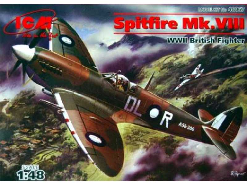 Spitfire Mk.VIII - WW2 British Fighter - image 1 Spitfire Mk.VIII - WW2 British Fighter - image 1